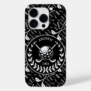パーソナライズされたゴルフスタイリッシュロゴ Case-Mate iPhone 14 PROケース
