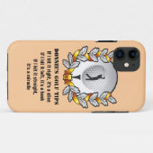 パーソナライズされたゴルフチップゴルファーiPhone 5ケース Case-Mate iPhoneケース (裏面(横))