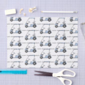 パーソナライズされたゴルフティッシュペーパー 薄葉紙 (クラフト)