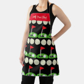 パーソナライズされたゴルフプロシェフオールオーバープリントエプロン エプロン (インサイチュ)