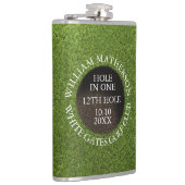 パーソナライズされたゴルフ ホールインワン 賞 フラスク (右)
