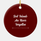 パーソナライズされたゴールデンドゥードル追悼オーナメント セラミックオーナメント (裏面)