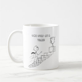 パーソナライズされたゴールトラッカーマグ コーヒーマグカップ