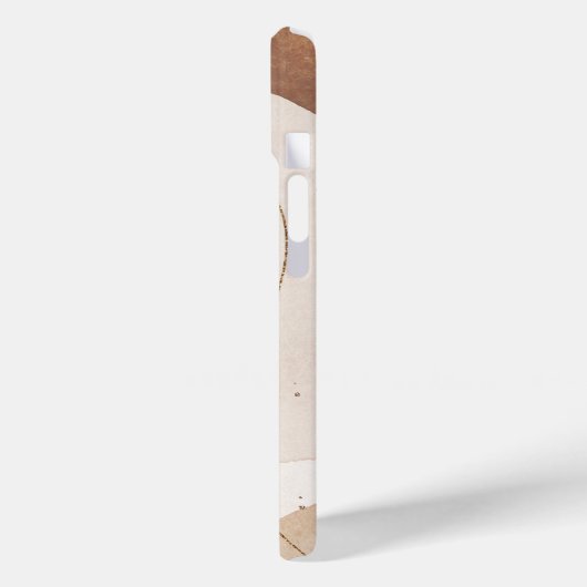 パーソナライズされたゴールドの輝きの要約 Case-Mate iPhoneケース (裏面 / 左)