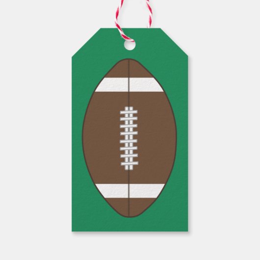 パーソナライズされたサッカーサンタクリスマスギフトタグ ギフトタグ (裏面)