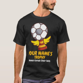 パーソナライズされたサッカートロフィーTシャツ Tシャツ