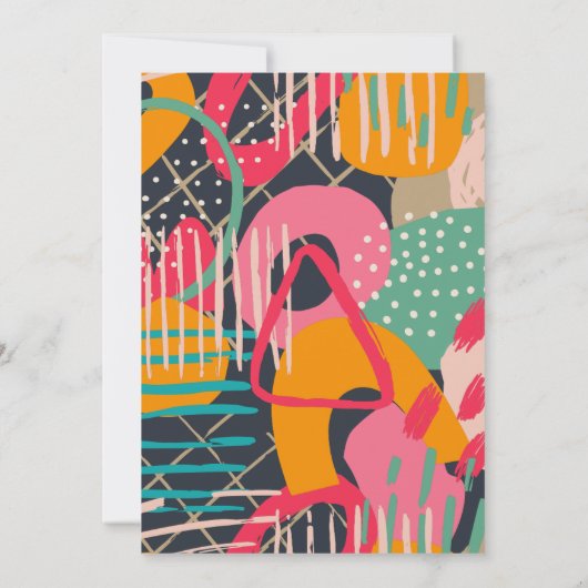 パーソナライズされたサプライズパーティーの計画！「秘密を守れる？」 招待状 (裏面)