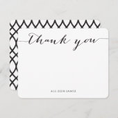 パーソナライズされたサンキューカード サンキューカード (正面/裏面)
