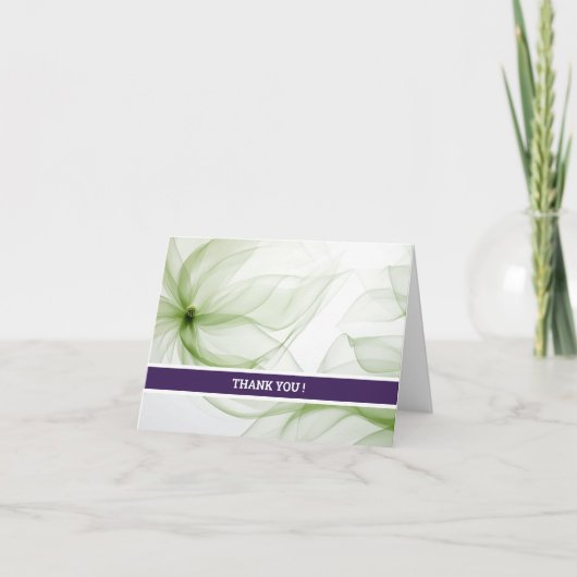 パーソナライズされたサンキューカード サンキューカード (正面)