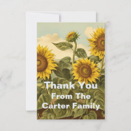 パーソナライズされたサンキューカード、サンキューカード サンキューカード