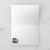 パーソナライズされたサンキューカード- Business Greeting CA サンキューカード (内部)