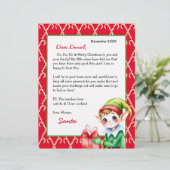 パーソナライズされたサンタからの子ども向け手紙 (スタンド正面)