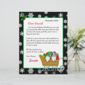 パーソナライズされたサンタからの子ども向け手紙 (スタンド正面)