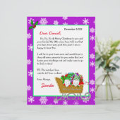 パーソナライズされたサンタからの子ども向け手紙 (スタンド正面)