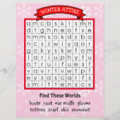 パーソナライズされたサンタからの子ども向け手紙 (裏面)