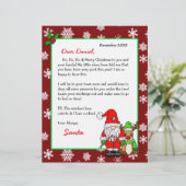 パーソナライズされたサンタからの子ども向け手紙 (スタンド正面)