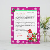 パーソナライズされたサンタからの子ども向け手紙 (スタンド正面)