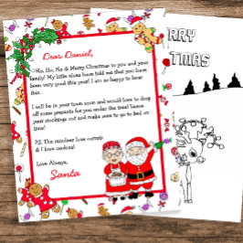 パーソナライズされたサンタからの子ども向け手紙