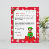 パーソナライズされたサンタからの子ども向け手紙 (スタンド正面)