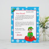 パーソナライズされたサンタからの子ども向け手紙 (スタンド正面)