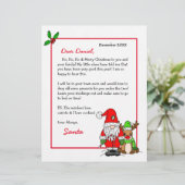 パーソナライズされたサンタからの子ども向け手紙 (スタンド正面)