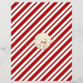 パーソナライズされたサンタからの手紙 (裏面)