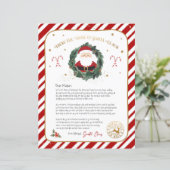 パーソナライズされたサンタからの手紙 (スタンド正面)