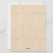 パーソナライズされたサンタからの手紙 シーズンカード (裏面)