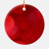 パーソナライズされたサンタツリーギフトクリスマスオーナメント セラミックオーナメント (裏面)