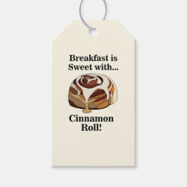 パーソナライズされたシナモン転がスイーツバンベーカリー ギフトタグ
