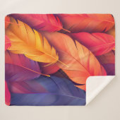 パーソナライズされたシャーパスロー50"x60" シェルパブランケット (正面(横))