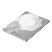 パーソナライズされたシンプルエレガントバラ ノートパッド (回転)