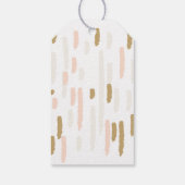 パーソナライズされたシンプルボホクリスマス ギフトタグ (裏面)