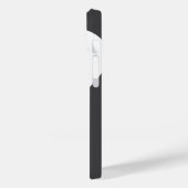 パーソナライズされたシンプルモダンラブバード赤いハート Case-Mate iPhoneケース (裏面 / 左)