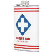 パーソナライズされたスキットルおもしろいカスタムスキットル フラスク (左)