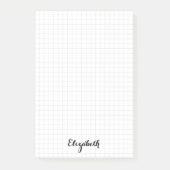 パーソナライズされたスクウェアモダンホームオフィスビジネス ポストイット (正面)