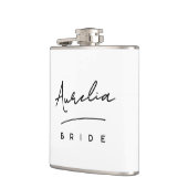 パーソナライズされたスクリプト署名名バチェロレッテ フラスク (左)