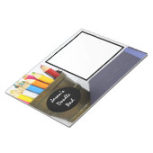 パーソナライズされたスケッチドードルメモ帳 ノートパッド (アングル)