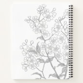 パーソナライズされたスケッチ ノートブック (裏面)