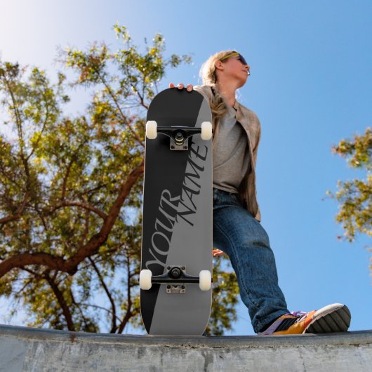 パーソナライズされたスケートボード – 名前の追加 スケートボード (室外1)