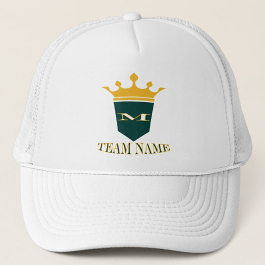 パーソナライズされたスタイリッシュカスタムTeam Name Snapback Hat キャップ (正面)