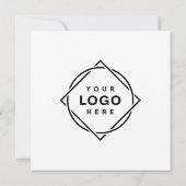 パーソナライズされたスタイリッシュモダン&ミニマル (裏面)