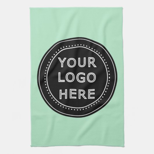 パーソナライズされたスタイリッシュモダン&ミニマル キッチンタオル (縦)