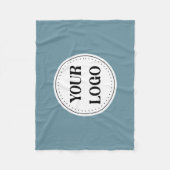 パーソナライズされたスタイリッシュモダン&ミニマル フリースブランケット (正面)