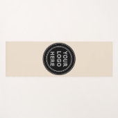 パーソナライズされたスタイリッシュモダン&ミニマル ヨガマット (正面(横))