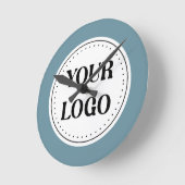 パーソナライズされたスタイリッシュモダン&ミニマル ラウンド壁時計 (傾斜)