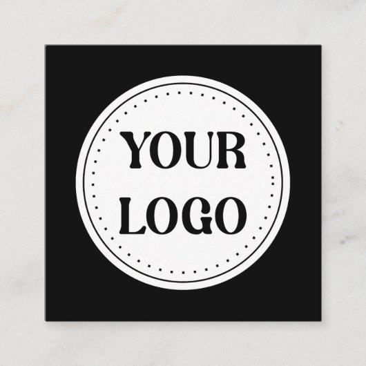 パーソナライズされたスタイリッシュモダン&ミニマル 紹介カード (正面)