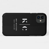 パーソナライズされたスタイリッシュモダン&ミニマル Case-Mate iPhoneケース (裏面(横))