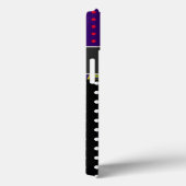 パーソナライズされたスタイリッシュ水玉模様 Case-Mate iPhoneケース (裏面 / 右)