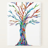 パーソナライズされたスタイリッシュ プランナー手帳 (裏面)